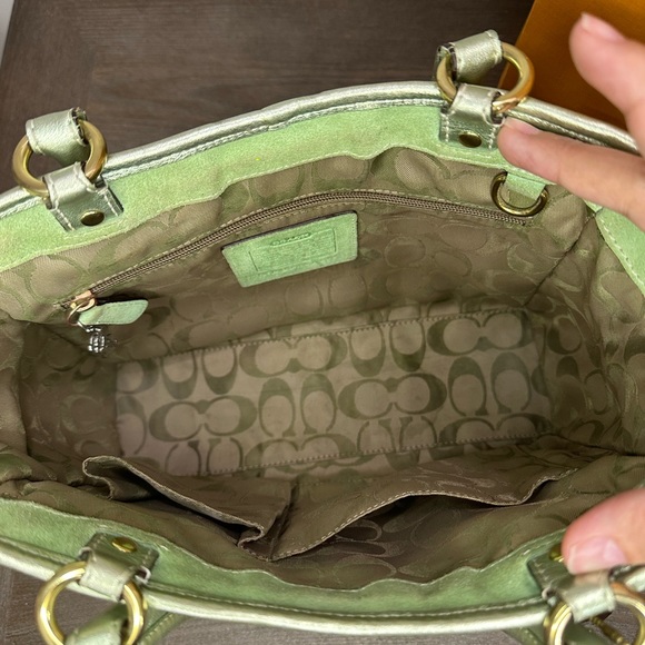 Limited Edition Coach Hand Woven Handbag - Picture 6 of 12